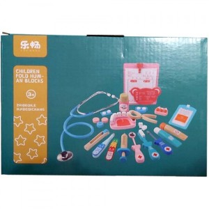 Деревянная игрушка Набор доктора DX-512