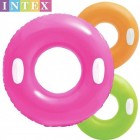 Intex 59258 надувне коло глянцеве, з ручками, 76см, від 8 р