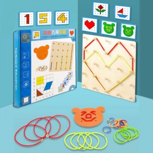 Деревянная игрушка Creative geometric game