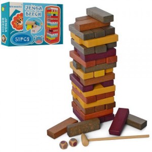 Деревянная игрушка Jenga Beech MD 2681