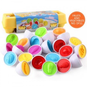 Игра головоломка Matching Eggs Фрукты и овощи DF11