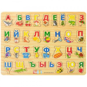Деревянная игрушка Алфавит MD 0001