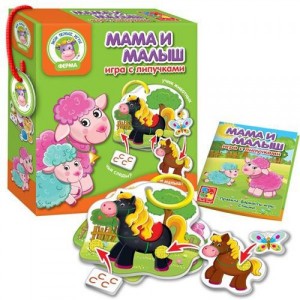 Игра с липучками Мама и Малыш Ферма VT1310-04