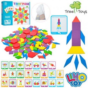 Деревянная игрушка Танграм MD 2239