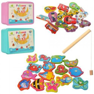 Деревянная игрушка Рыбалка MD 0950-57