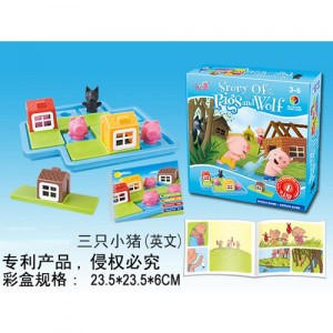 Настольная игра Story of pigs and wolf HC135003