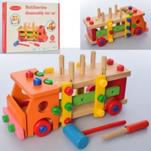 Деревянная игрушка Конструктор MD 2265