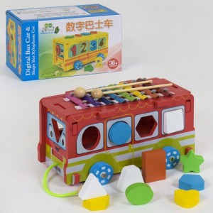 Деревянная игра Автобус С 39261