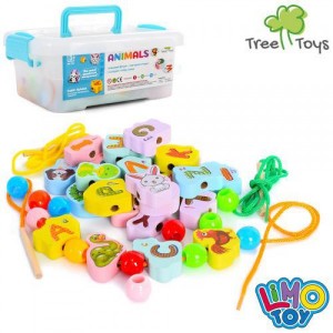 Деревянная игрушка Шнуровка MD 1786