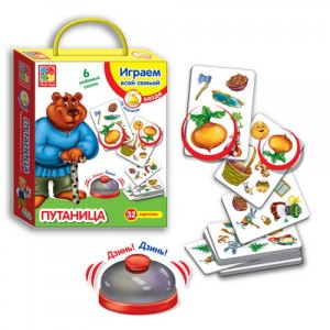 Игра со звонком Путаница VT2103-03