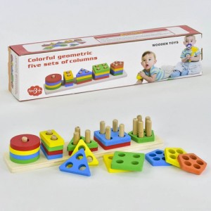 Деревянная игрушка Геометрика C 30321