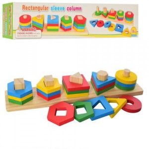 Деревянная игрушка Геометрика MD 2305