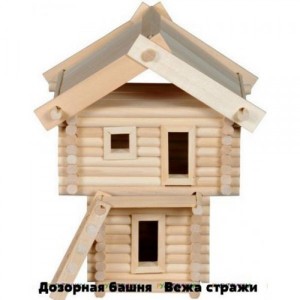Деревянный эко-конструктор Маэток Сторожевая башня