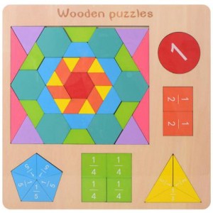 Деревянная игрушка Геометрика MD 2162