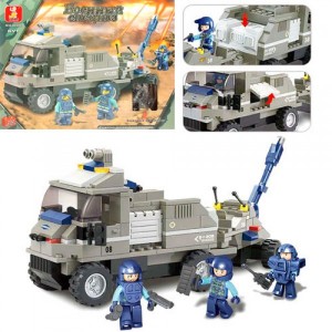 Конструктор SLUBAN Военный спецназ M38-B0200