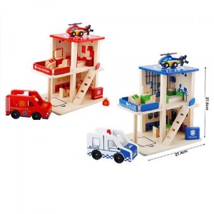 Деревянная игрушка Гараж MD 1059