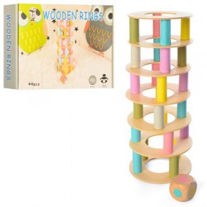 Деревянная игрушка Игра Wooden rings MD 1224