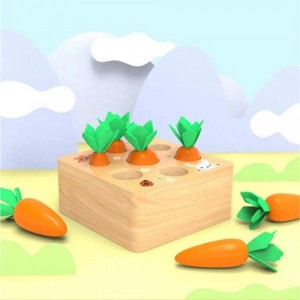Деревянная игрушка Морковка
