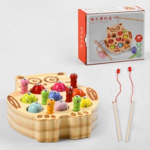Деревянная игра Магнитная рыбалка C 45223