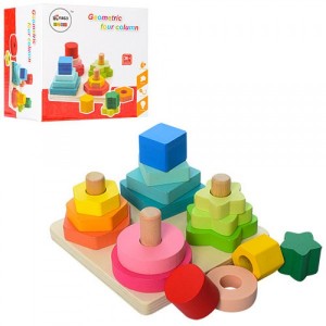 Деревянная игрушка Геометрика MD 1190
