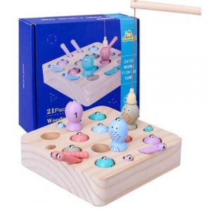 Магнитная рыбалка Catch worms fishing