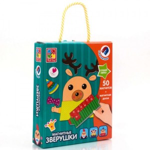 Магнитная игра Зверушки VT3702-10