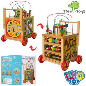 Деревянная игрушка Развивающий центр MD 2000