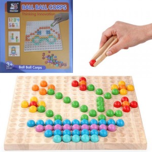 Деревянная игра Ball Ball Corps
