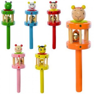 Деревянная игрушка Погремушка MD 2051