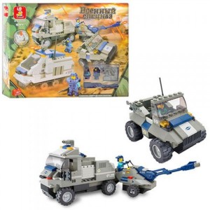 Конструктор SLUBAN Военный спецназ M38-B0208