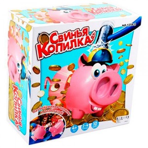 Настольная игра Свинья-копилка 1258-2