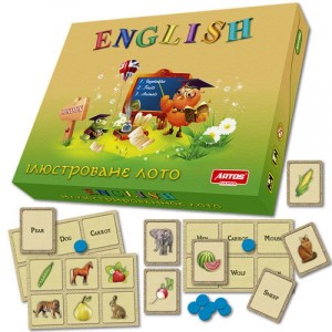 Иллюстрированное лото English