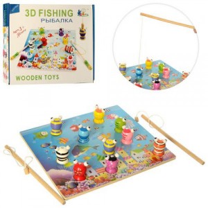 Деревянная игрушка Рыбалка MD 2408