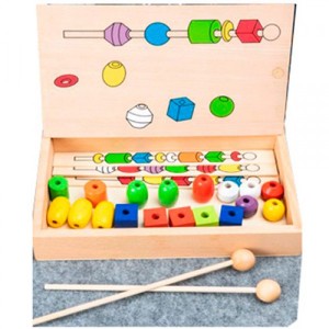 Деревянная игрушка Шнуровка MD 2585