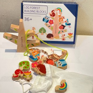 Деревянная игрушка Log Forest Building Blocks 1902-58