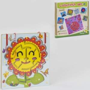 Деревянная игра Лабиринт С 37689