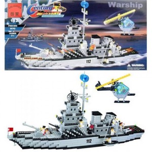 Конструктор BRICK Военный корабль 112