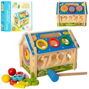 Деревянная игрушка Домик M01454