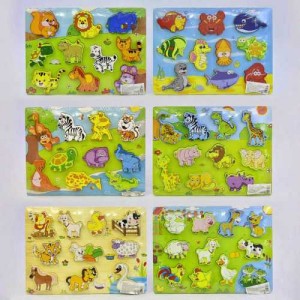 Деревянная игра Рамка-вкладыш С 35964