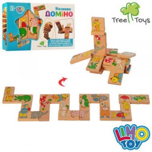 Деревянная игрушка Домино MD 2146