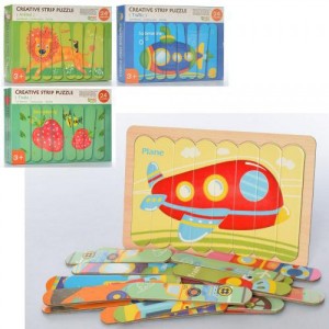 Деревянная игрушка Пазлы MD 2552