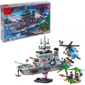 Конструктор BRICK Фрегат 820