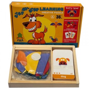 Деревянная игрушка Step By Step Learning Creative Puzzle 1902-71