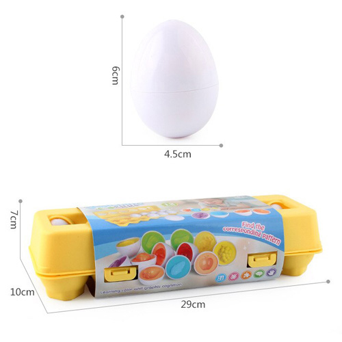 Игра головоломка Matching Eggs Фрукты и овощи DF11