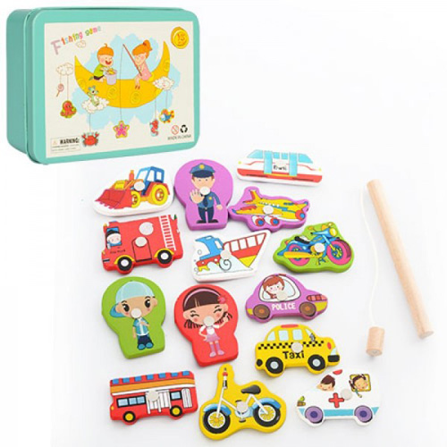 Деревянная игрушка Рыбалка MD 0950-57