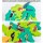 Деревянная игрушка Bird tree puzzle DIY blocks 2305-93