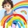 Деревянная игрушка Color Sort Rainbow