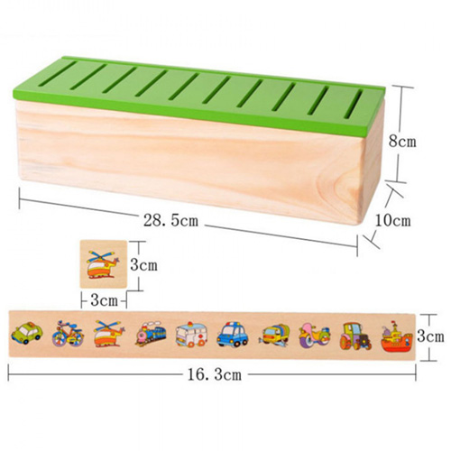 Деревʼяний Сортер Knowledge Classification Box 2305-44