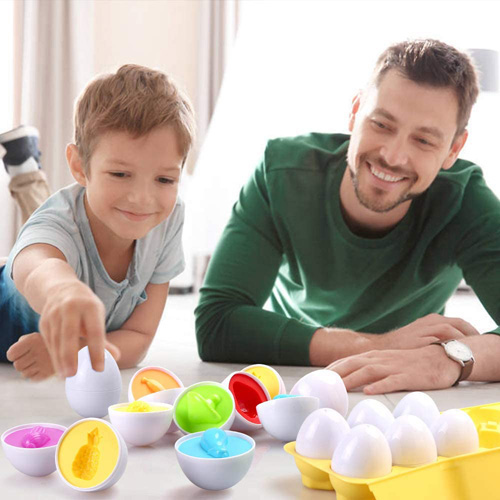 Игра головоломка Matching Eggs Фрукты и овощи DF11
