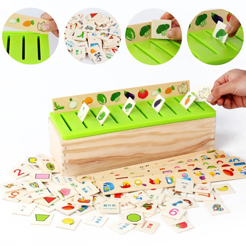 Деревʼяний Сортер Knowledge Classification Box 2305-44